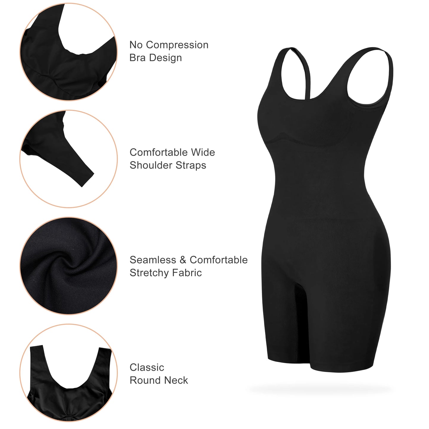 Full Cover Colombianas Fajas Bodysuit Shapewear Women Waist Trainer Seamless Body shaper Out-Wear ECO-friendly Slimming Corset