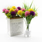 10pcs Artificial Plants Dandelion Bouquet Vases For Home Decor Fake Flowers Needlework Ornamental Flowerpot