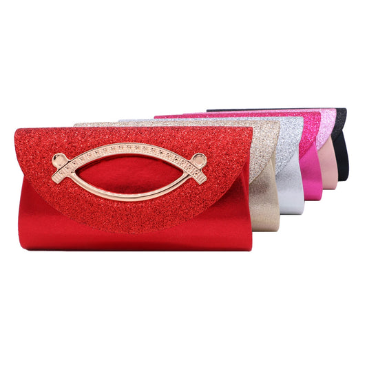 Women Evening Clutch Bag Diamond Sequin Clutch Female Crystal Day Clutch Wedding Purse Party Banquet