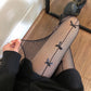 Summer Sexy Mesh Fish Net Stockings Pantyhose Hollow Out Transparent Slim Fishnet Pantyhose Party Club Net Black Women Tights