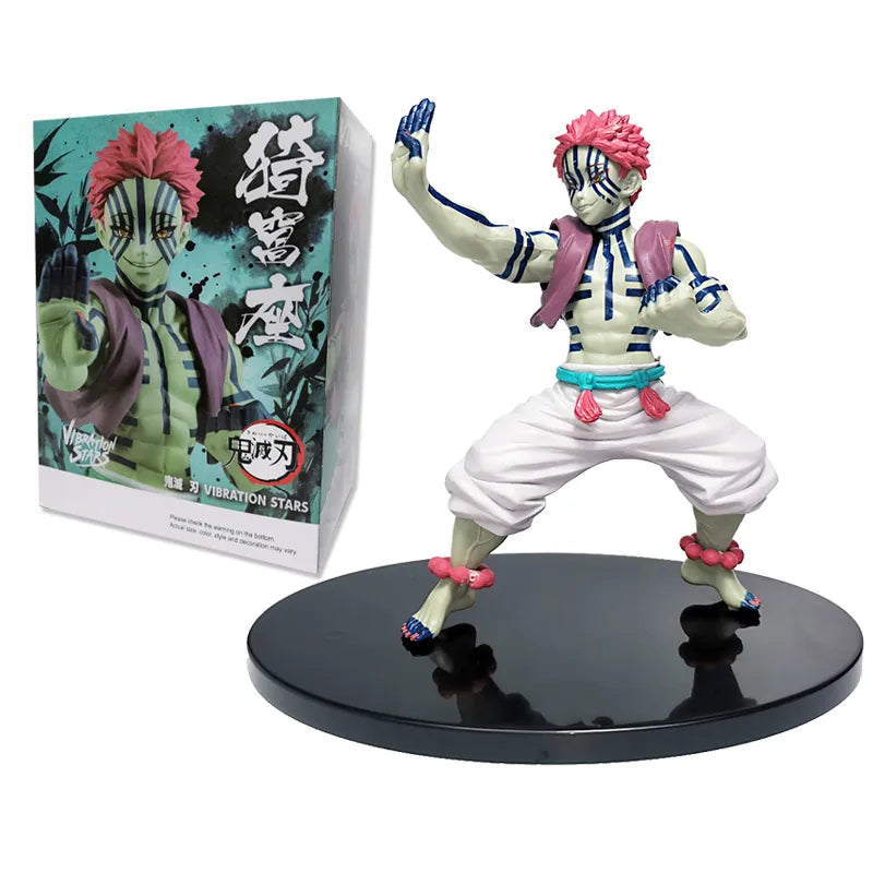 Anime Kamado Tanjirou Nezuko Demon Slayer Figure Action Figures PVC Model Toys Zenitsu Figurine Inosuke Kimetsu No Yaiba Figura