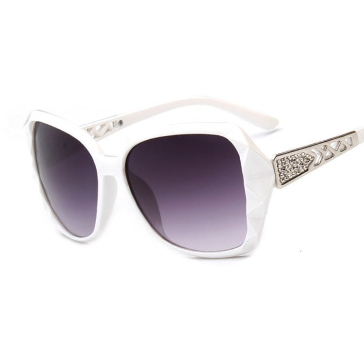 Fashion Square Sunglasses Woman Luxury Brand Big Purple Sun Glasses Female Mirror Shades Ladies Oculos De Sol Feminino