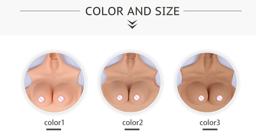 Realistic Silicone Crossdressing Huge Fake Breast Forms Boobs for Crossdressers Drag Queen Shemale Crossdress Prothesis