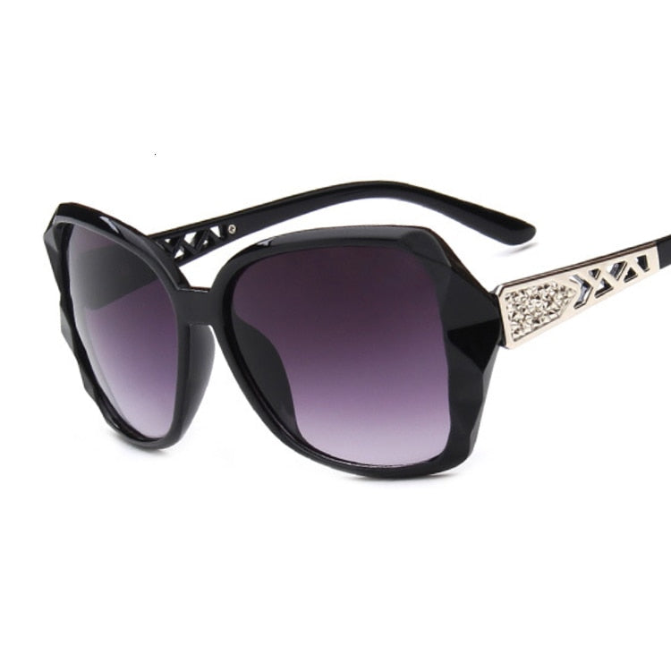 Fashion Square Sunglasses Woman Luxury Brand Big Purple Sun Glasses Female Mirror Shades Ladies Oculos De Sol Feminino