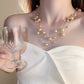 Niche Style Multi-Layer Long Accessible Luxury Fancy Pearl Necklace