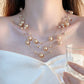 Niche Style Multi-Layer Long Accessible Luxury Fancy Pearl Necklace