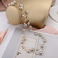 Fashion Ornament Pearl Simplicity Easiest for Match Multi-Layer Necklace