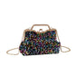 Sequin Crossbody Bags for Women Luxury Designer Fashion Party Handbags Trend Chain Cluth