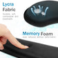 Keyboard Wrist Rest Pad Wrist Rest Mouse Pad Memory Foam Superfine Fibre Durable Comfortable Mousepad for Office Gaming