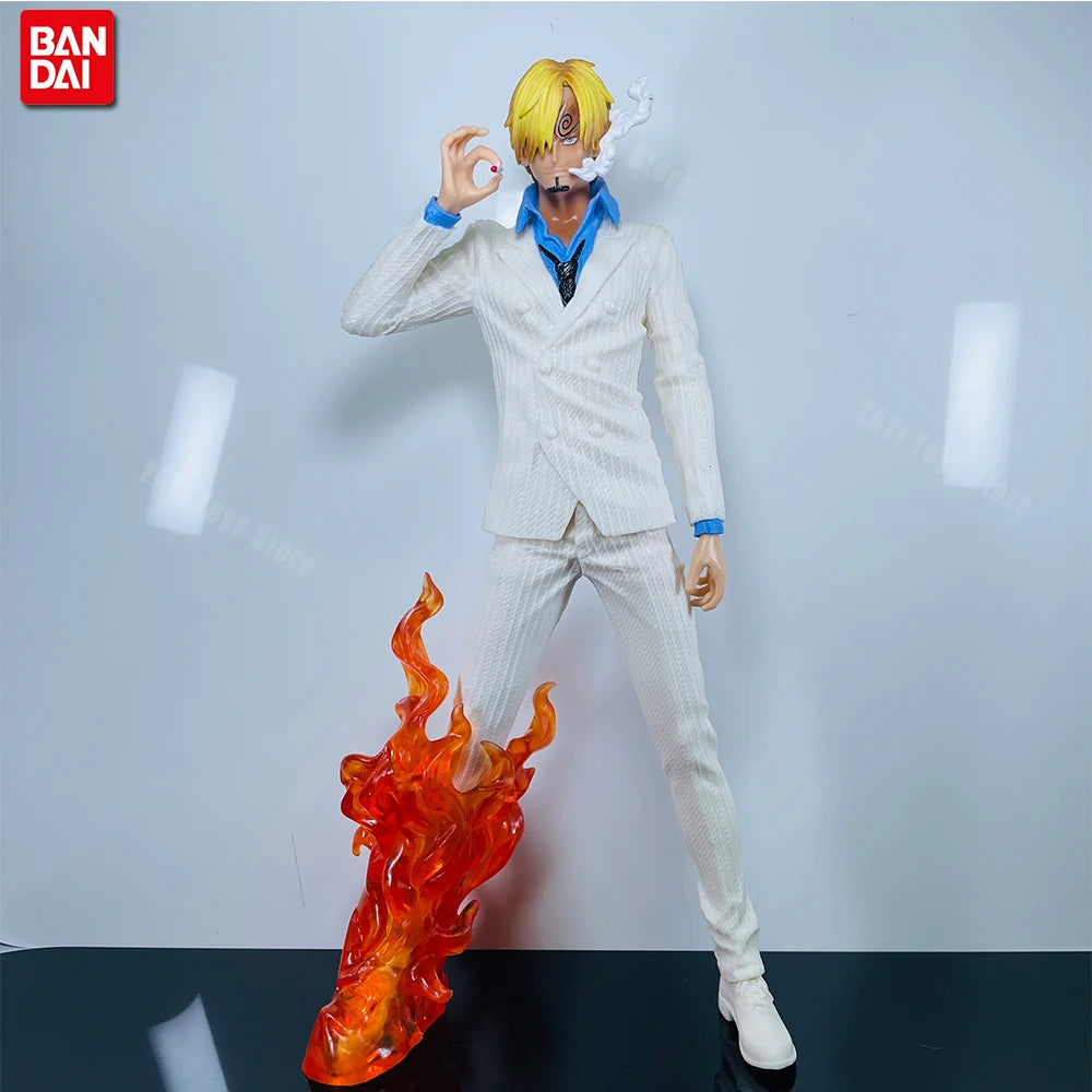 32cm Anime Figure Sanji Action Figure Vinsmoke Sanji Figma Pvc Model Toy Collection Souvenirs Toys