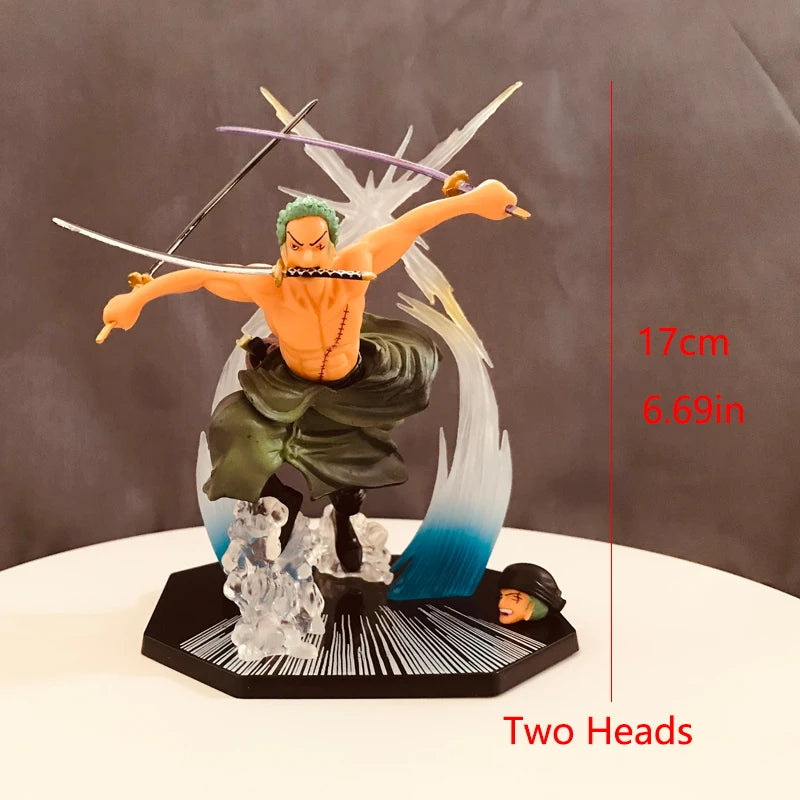 Luffy Anime Figure Portgas·D· Ace Roronoa Zoro Action Figures Statue Collection PVC Model Toy