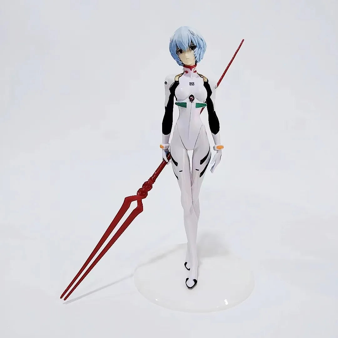 23CM 2023 New Anime NEON GENESIS EVANGELION EVA Ayanami Rei kawaii figure PVC model toys doll collect ornaments