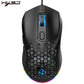 HXSJ X300 RGB Gaming Mouse 7200DPI Mouse Backlit Wired Ergonomic 6 Button Programmable Mouse Gamer Mice for Computer Laptop PC