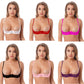 Women Lace Half Cup Bra Underwired Open Nipple Push Up Cupless Exposed Breasts Underwired See Through Sheer Lace Sexy Exotic Bra