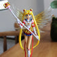 Anime Eternal Sailor Moon Cake Accessories Tsukino Usagi Action Figure Car Decoration Collection Doll Figures Model Toys Gifts