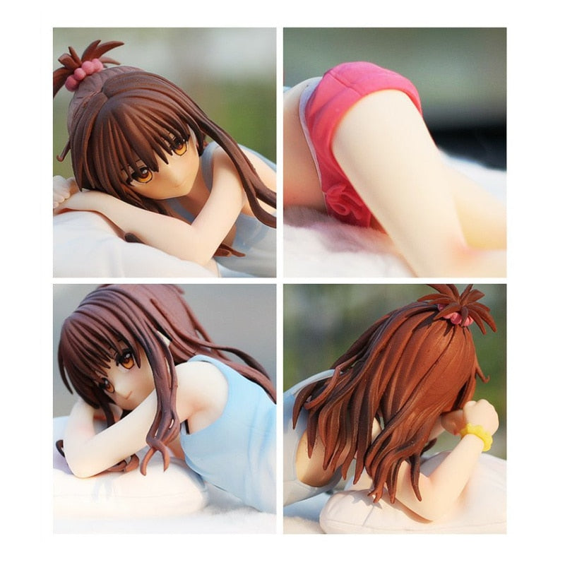 12cm Sexy Girl Anime TO LOVE RU DARKNESS Yuuki Mikan Figure Toys Anime Action Figure Toys Japanese PVC Model Doll Collection