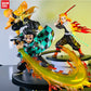 Hot Demon Slayer Anime Figure Tanjirou Agatsuma Zenitsu Kyoujurou Anime Model  Action Figure PVC collection Toy