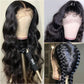 Transparent 13x4/13x6 Body Wave Lace Front Human Wigs Pre Plucked 360 Glueless Full Lace Wig Human Hair