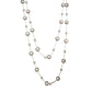 winter fashion women's long necklaces long pearl necklace sweater chain