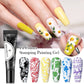 1 Bottle 8ml Stamping Gel Polish Black White Gold Silver Nail Stamping Gel Printing Polish Soak Off Gel Varnish