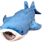 1pc 55cm Cartoon Simulation Blue Whale Plush Toy Stuffed Soft Creative Animal Whale KUN Dolls Cushion