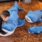 1pc 55cm Cartoon Simulation Blue Whale Plush Toy Stuffed Soft Creative Animal Whale KUN Dolls Cushion