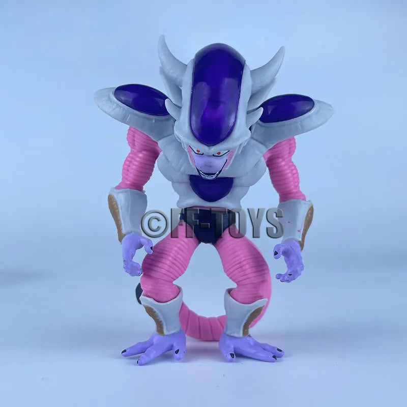 8pcs/Set Dragon Ball Z Frieza Figure Freezer Third Form Figurine PVC Action Figures Collection Model Toys Gifts