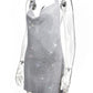 Sexy Backless y2k Metal Rhinestone Summer Dress women bodycon Night Club party mini ladies dresses vintage woman dress vestidos