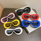 Oval Sunglasses Fashion Retro Shades Eyewear Female Candy Color Goggle Sun Glasses