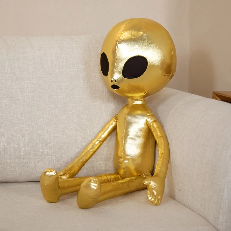 High Quality PU ET Extra Terrestrial Alien Soft Stuffed Plush Doll Soft Stuffed Gift Toys