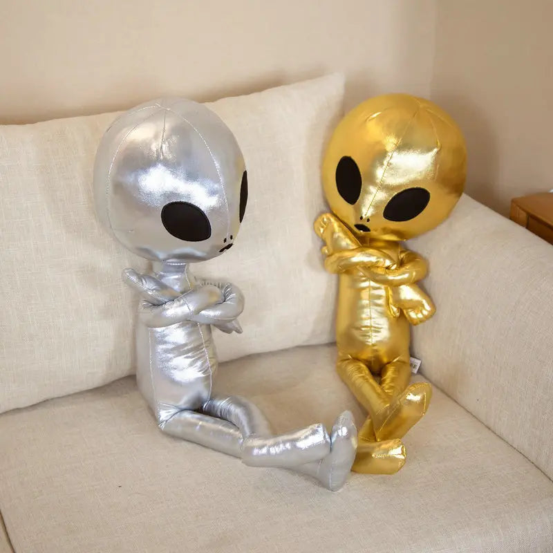 High Quality PU ET Extra Terrestrial Alien Soft Stuffed Plush Doll Soft Stuffed Gift Toys