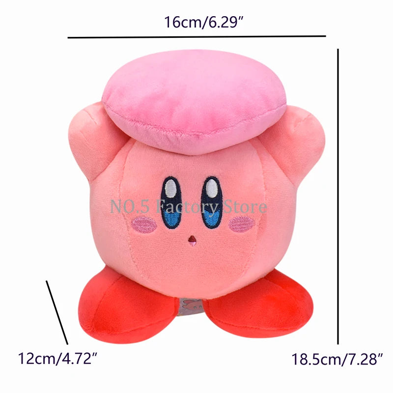 Kawaii Star Kirby Plush Doll Heart Kirby Quality Cartoon Stuffed Peluche Toys