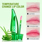 Natural Aloe Lipstick Lip Tint Long Lasting Waterproof Moisturizing Nourish Color Lip Gloss Changeable Color Lip Oil Lip Balm