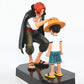 18cm One Piece Anime Figure Four Emperors Shanks Straw Hat Luffy Action Figure Sabo Ace Sanji Roronoa Zoro Figurine