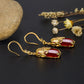 Fashion Pixiu Retro Earrings Trendy Cute Animal High-End Sense Elegant Lucky Atmospheric Red Stud Earrings