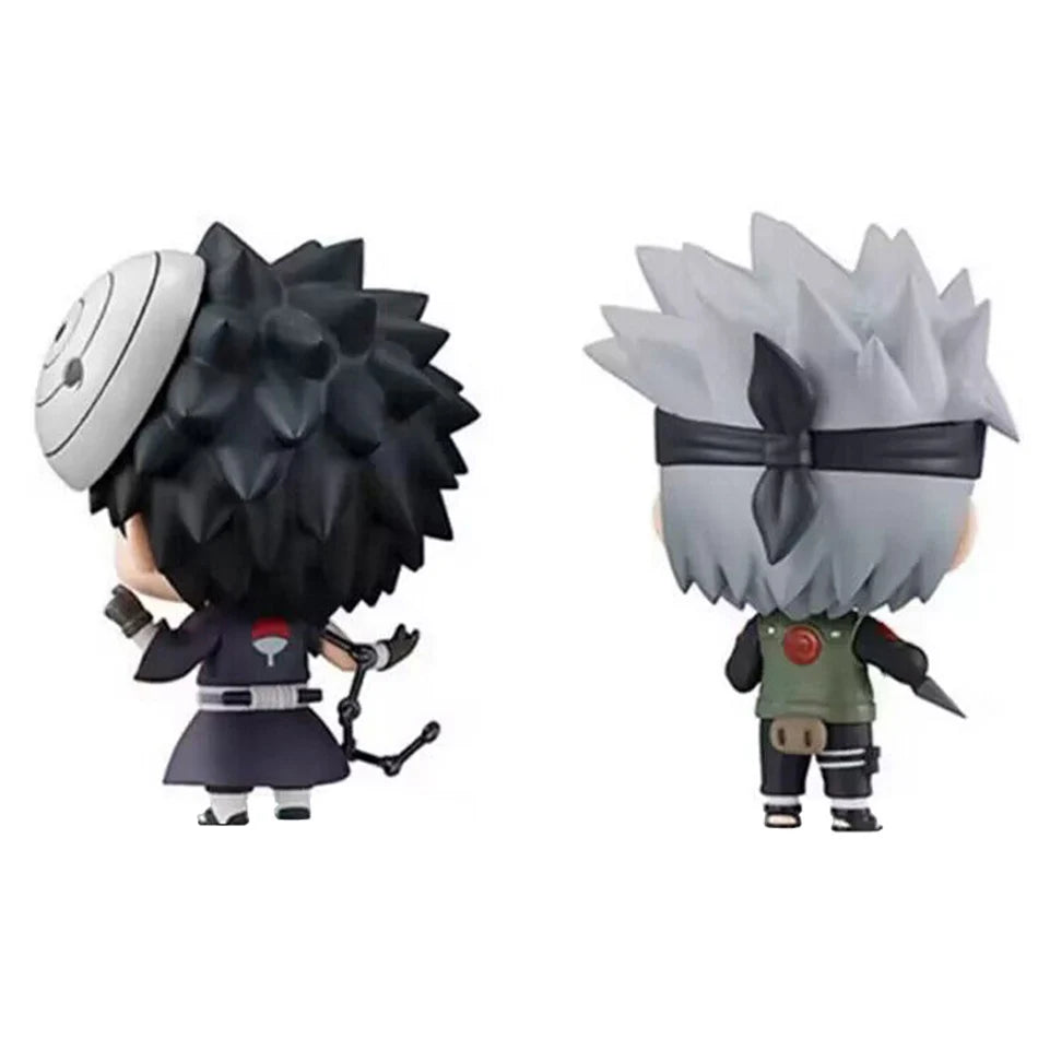 Anime Naruto Figure Toys Set Uzumaki Naruto Uchiha Sasuke Action Anime Model PVC Statue figurine Collectible Toy