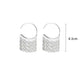 925 Silver Dense Snake Bone Tassel Earrings Golden Silver Color Earrings