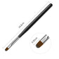 1Pc Nail Art Brush Black Handle Pattern Acrylic UV Gel Extension Coating Drawing Painting Pen DIY Manicure Accessories Nail Tool