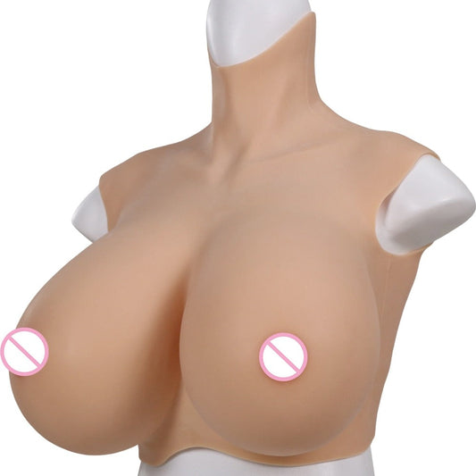 Realistic Silicone Crossdressing Huge Fake Breast Forms Boobs for Crossdressers Drag Queen Shemale Crossdress Prothesis