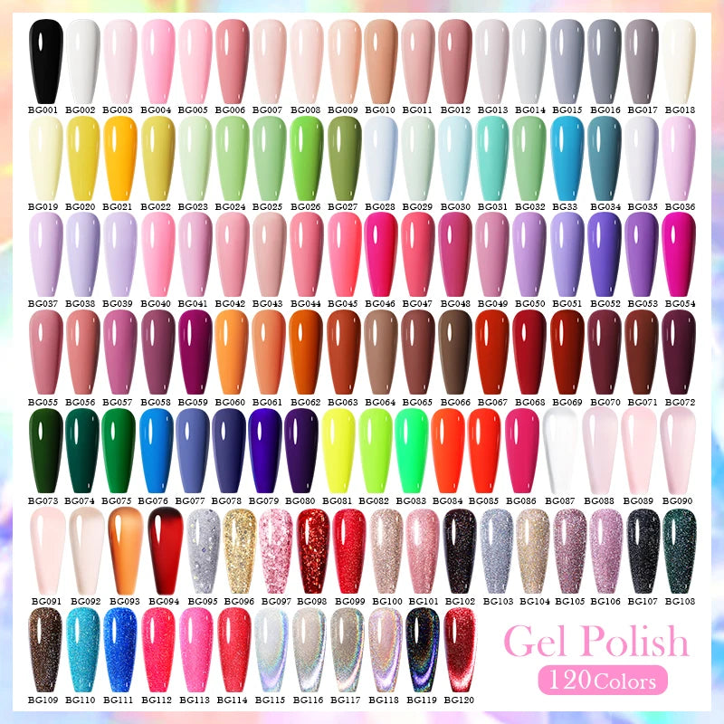 15ml Nail Gel Polish Reflective Glitter Gel Glitter Soak Off Nail Polish for Manicure Semi Permanent Soak Off Gel