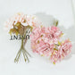 24PCS Silk Artificial Flower Mini Bouquet Wedding Decoration  Favor Box Rose Fake Flowers Scrapbooking DIY Garland Wreath Flower