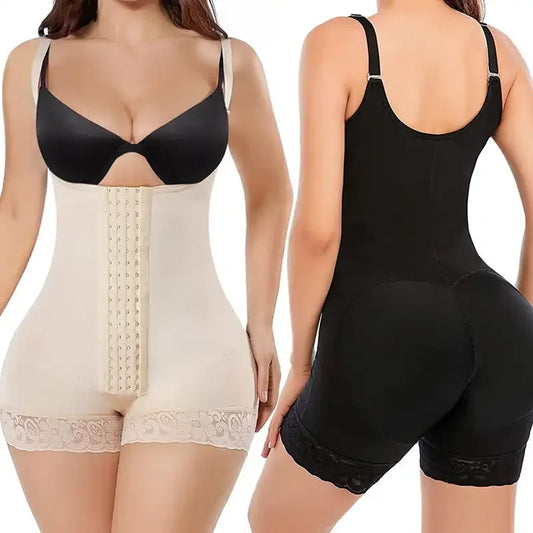 High Compression Body Shapewear Women Fajas Colombianas Corrective Girdle Tummy Control Post Liposuction BBL Slimming