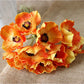 10Pcs Artificial Flowers PU Poppy Flower Bouquet Real Touch Home Decora Poppies Floral