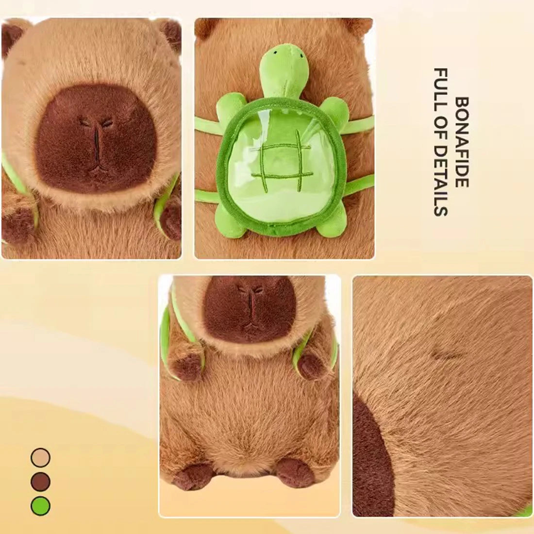 Capybara Plush Doll Cute Capibara Anime Fluffty Toy Kawaii Plushie