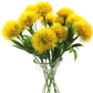 10pcs Artificial Plants Dandelion Bouquet Vases For Home Decor Fake Flowers Needlework Ornamental Flowerpot