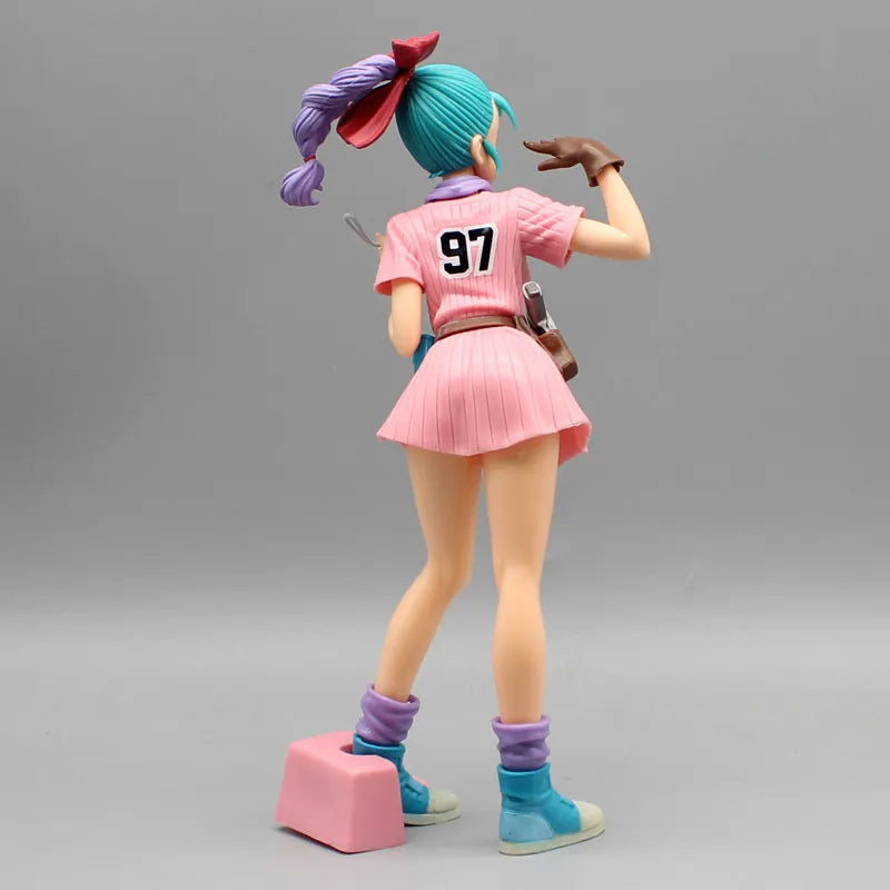 25cm Dragon Ball Z Bulma Anime Figure Glitter & Glamours Figures GK Action Figurine PVC Statue Model Doll Collectible Toy Gifts