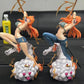 30cm One Piece Anime Figures Nami Figure Zeus Action Figurine Sexy PVC Gk Statue Collectible Model Decoration Ornament Toy Gift