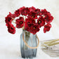 10Pcs Artificial Flowers PU Poppy Flower Bouquet Real Touch Home Decora Poppies Floral