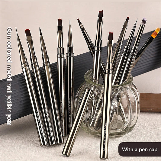 Nail Art Liner Brushes Gel Nail Brush Gel Nail Polish Painting Brush Drawing Nail Art Brush Pen Set Nail Pen Nail Accessories