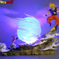 22cm Dragon Ball Z Anime Figure Son Goku Vs Buu Battle Goku Figure Gk Figurine Model Pvc Statue Collectible Decoration Doll Toy